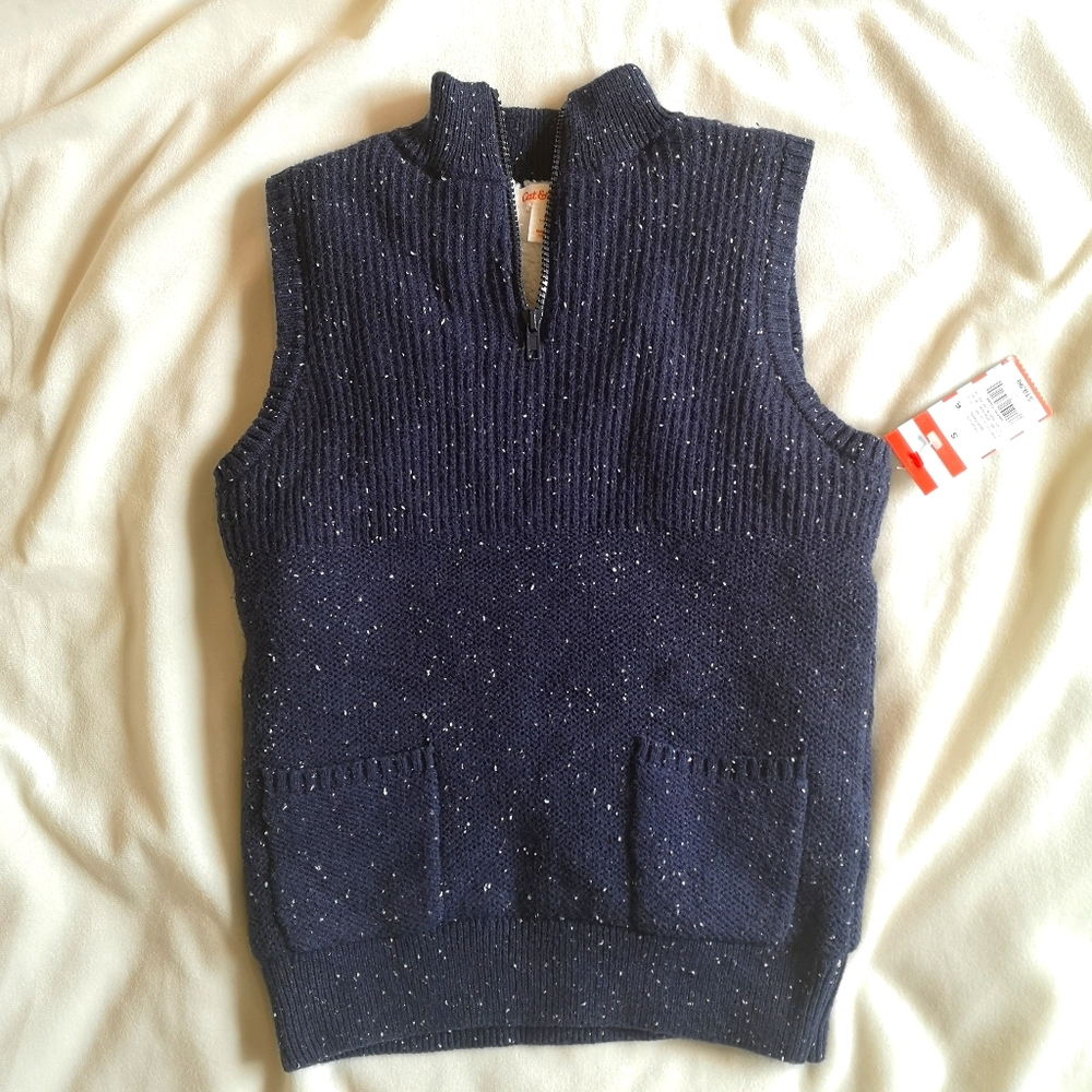 Boys knit vest